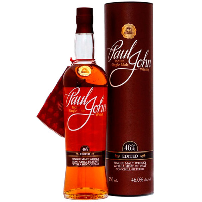 Виски Paul John Edited Single Malt in tube 0,7 л фото