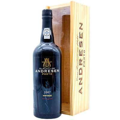 Портвейн Andresen Vintage in wooden box 2007 0,75 л фото