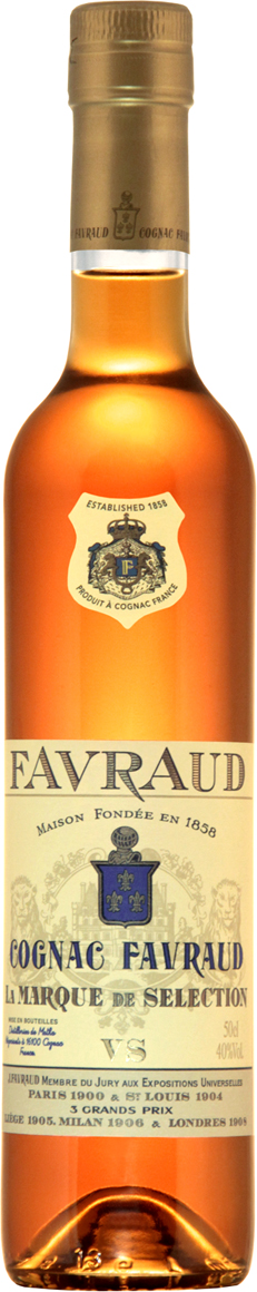 Коньяк Favraud VS 2019 0,5 л фото