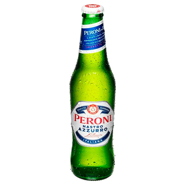 Пиво Светлое Peroni Nastro Azzurro 0,33 л фото