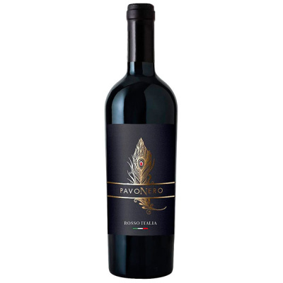 Вино Красное Сухое Pavo Nero Rosso 2021 0,75 л фото