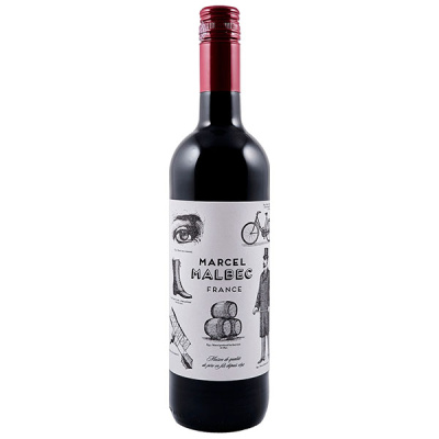 Вино Красное Сухое Marcel Malbec 2020 0,75 л фото