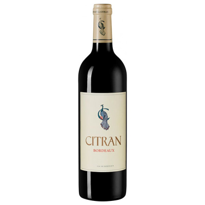 Вино Красное Сухое Citran Bordeaux 2019 0,75 л фото