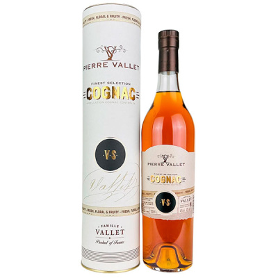 Коньяк Pierre Vallet VS in tube 0,7 л фото