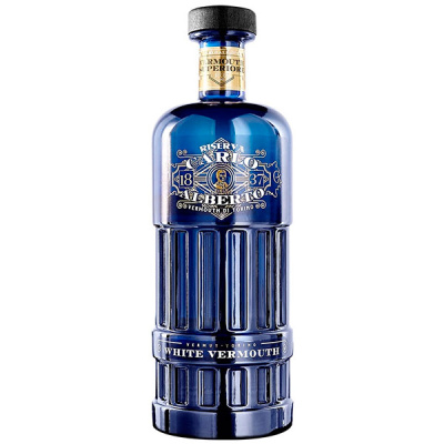 Вермут Белый Сладкий Carlo Alberto Riserva White 0,75 л фото