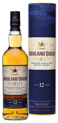 Виски Highland Queen Majesty 12 Years Old Single Malt Highland in tube 0,7 л Виски Highland Queen Majesty 12 Years Old Single Malt Highland in tube 0,7 л фото