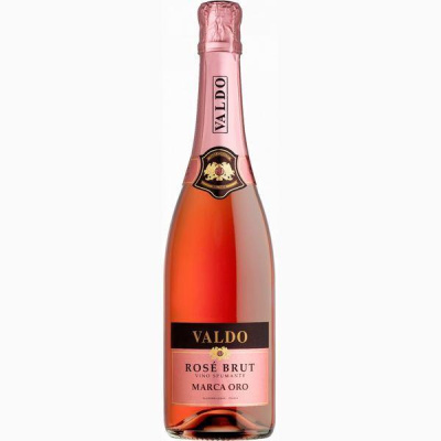 Вино игристое Розовое Брют Valdo Marca Oro Rose Brut 0,75 л фото