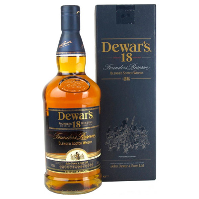 Виски Dewar's Founders Reserve 18 Years Old in gift box 0,75 л фото