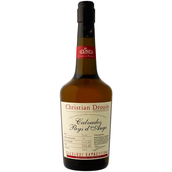 Кальвадос Christian Drouin Tres Pomme Calvados Pays d'Auge 0,7 л фото
