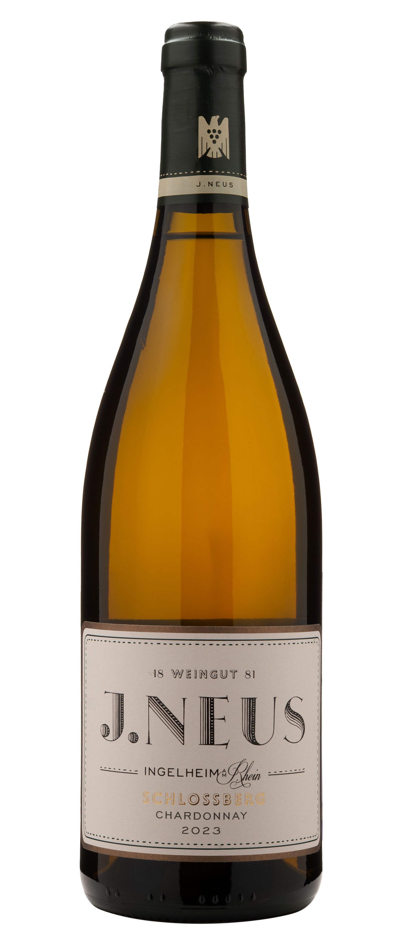 Вино Белое Сухое J. Neus Schlossberg Chardonnay 2023 0,75 л фото