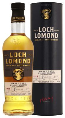 Виски Loch Lomond 7 Years Old Single Cask Specially Selected in gift tube 0,7 л фото