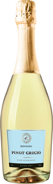 Вино игристое Белое Брют Revinzo Pinot Grigio Spumante Extra Dry 0,75 л фото