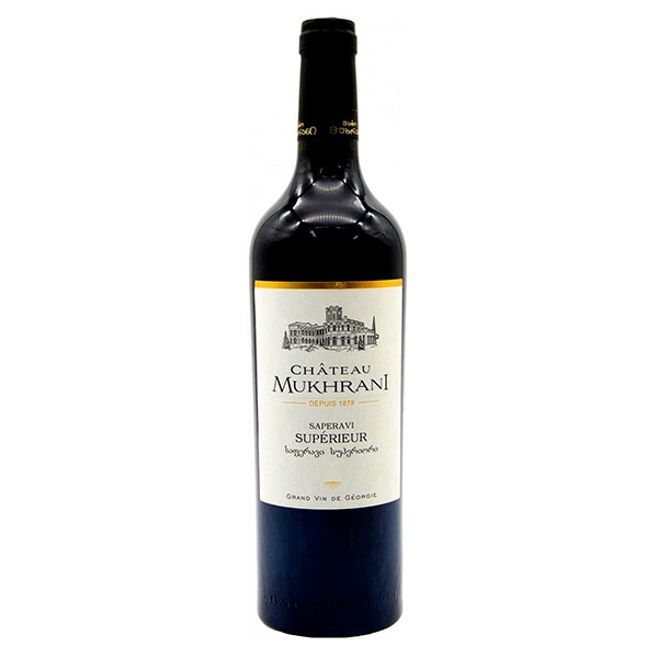 Вино Красное Сухое Chateau Mukhrani Saperavi Superieur 2019 0,75 л фото