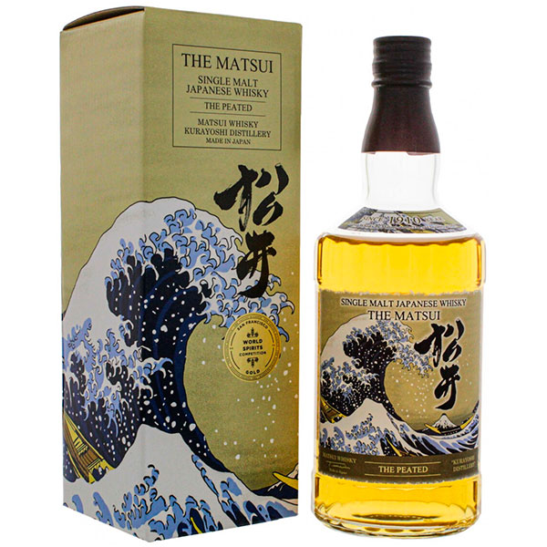 Виски The Matsui The Peated Single Malt in gift box 0,7 л фото