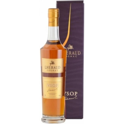 Коньяк Lheraud VSOP Petite Champagne in gift box 0,50 л фото