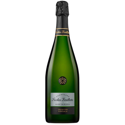 Шампанское Белое Брют Nicolas Feuillatte Blanc de Blancs Collection Vintage Champagne 2015 0,75 л фото