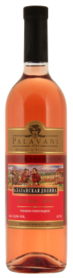 Вино Розовое Полусладкое Palavani Rose Alazani Valley 2021 0,75 л фото
