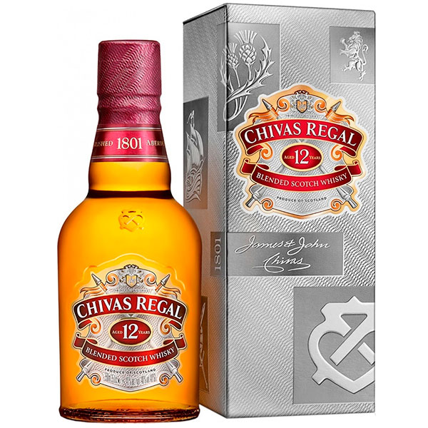 Виски Chivas Regal 12 years old in gift box 0,35 л фото