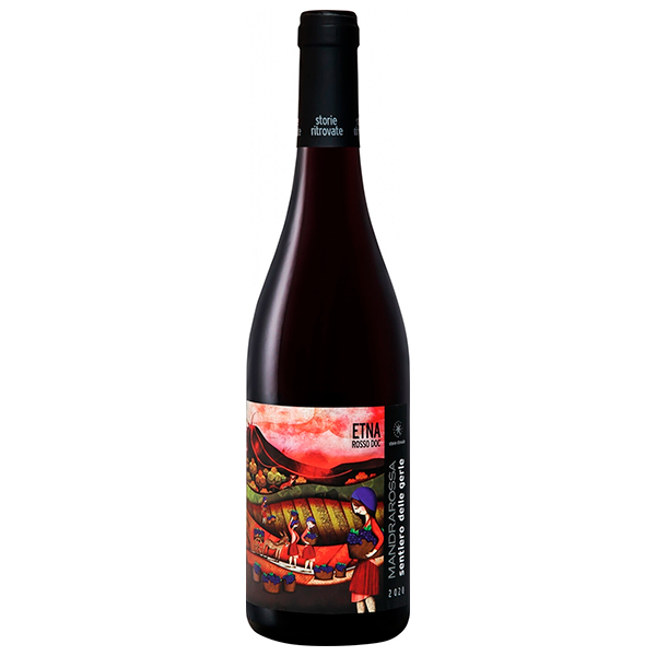 Вино Красное Сухое Mandrarossa Sentiero delle Gerle Etna Rosso 2020 0,75 л фото
