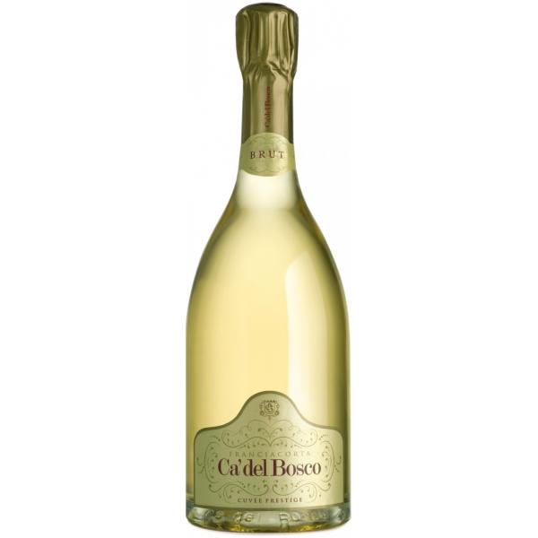 Вино игристое Белое Брют Ca' Del Bosco Franciacorta Cuvee Prestige 2020 0,75 л фото