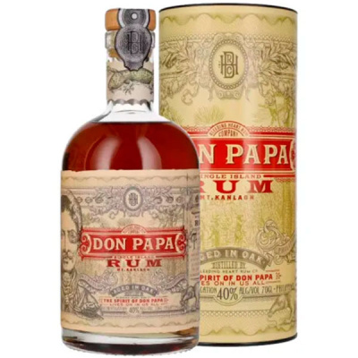 Ром Don Papa in tube 0,7 л фото