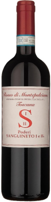 Вино Сангуинето Россо ди Монтепульчано 2021 Красное Сухое 14,5% 0,75 л фото