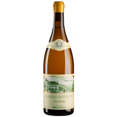 Вино Белое Сухое Domaine Billaud-Simon Chablis Grand Cru Vaudesir 2022 0,75 л фото