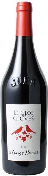 Le Clos des Grives A Gorge Rousse Cotes du Jura 2022