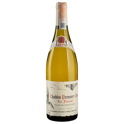 Вино Белое Сухое Rene & Vincent Dauvissat Chablis Premier Cru La Forest 2019 0,75 л фото