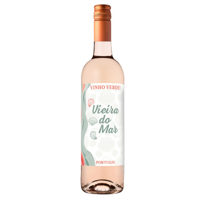Вино Розовое Полусухое Vieira Do Mar Rose 2024 0,75 л фото