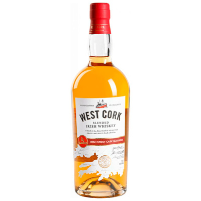 Виски West Cork Stout Cask Single Malt 0,7 л фото