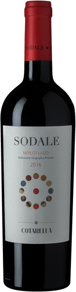 Вино Содале Лацио 2021 Красное Полусухое 14,5% 0,75 л фото