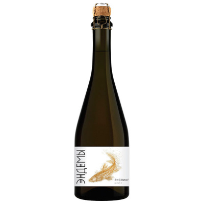 Вино игристое Белое Брют Ehndemy Riesling Brut 2021 0,75 л фото