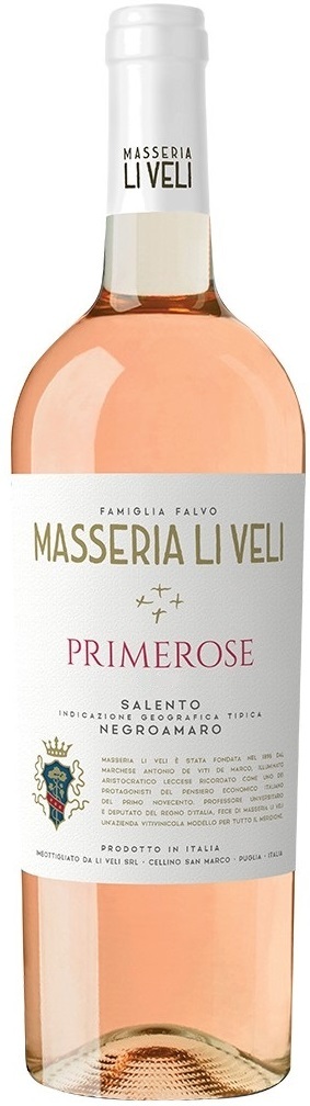 Вино Розовое Сухое Li Veli Primerose 2020 0,75 л фото