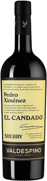 Херес Valdespino El Candado Pedro Ximenez 0,75 л фото