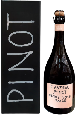 Вино игристое Chateau Pinot Pinot Noir Rose in gift box 2021 0,75 л фото