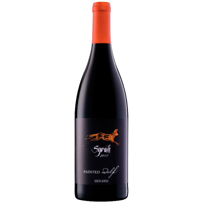 Вино Красное Сухое Painted Wolf Syrah Walker Bay 2022 0,75 л фото