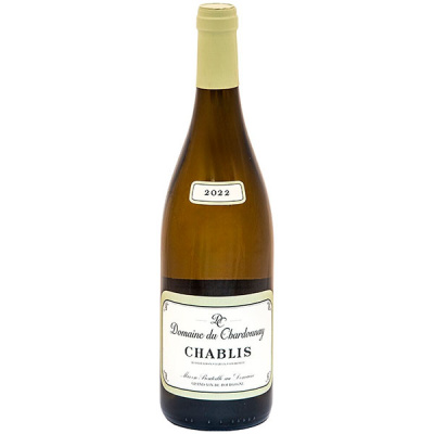 Вино Белое Сухое Domaine du Chardonnay Chablis 2022 0,75 л фото