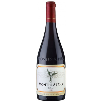 Вино Красное Сухое Montes Alpha Syrah Colchagua Valley 2021 0,75 л фото