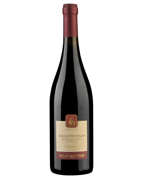 Вино Красное Сухое Scanavino Dolcetto D'Alba 2022 0,75 л фото
