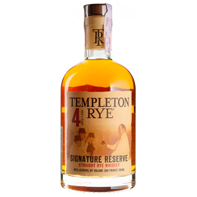 Виски Templeton Rye Signature Reserve 4 Years Old Straight Rye 0,70 л фото