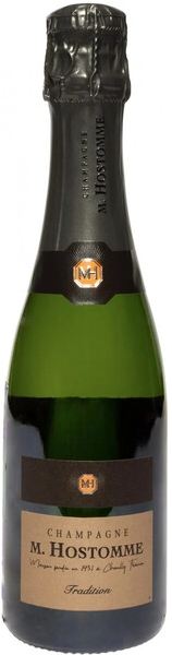 Вино игристое Белое Брют M. Hostomme Tradition Brut Champagne 0,375 л фото