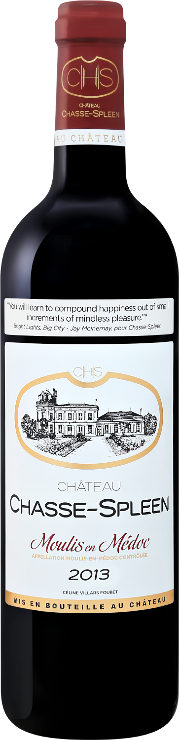 Вино Красное Сухое Chateau Chasse-Spleen Moulis en Medoc 2013 0,75 л фото