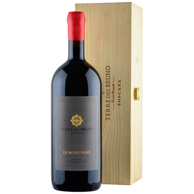 Вино Красное Сухое Terre del Bruno Le More Nere Toscana 2019 1,5 л фото