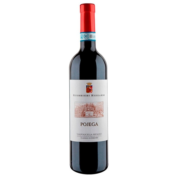 Вино Красное Сухое Guerrieri Rizzardi Pojega Valpolicella Ripasso Classico Superiore 2019 0,75 л фото