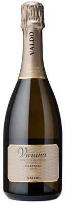 Вино игристое Вальдо Кюве Вивиана Картицце 2023 Белое Полусухое 11% 0,75 л фото