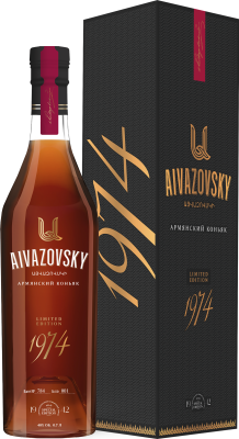 Бренди Aivazovsky Limited Edition 1974 in gift box 0,7 л фото