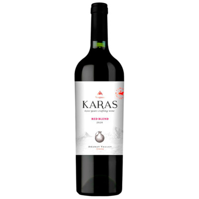 Вино Красное Сухое Karas Red Blend Armavir 2020 0,75 л фото