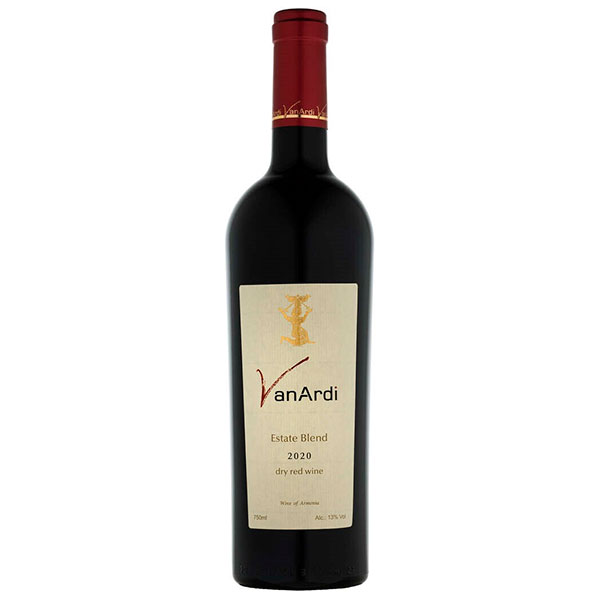 Вино Красное Сухое Van Ardi Estate Blend Aragatsotn 2020 0,75 л фото