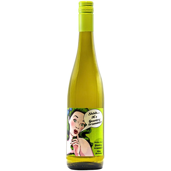 Вино Белое Полусухое Shhh... It's Gewurztraminer Pfalz 2023 0,75 л фото